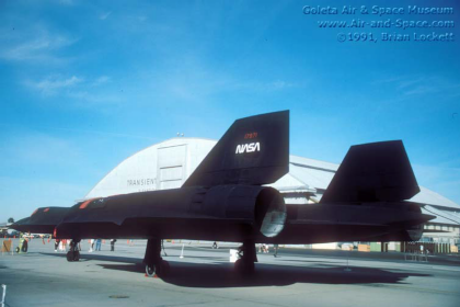 61-7971 901456 SR-71A 64-17971 NASA left rear l