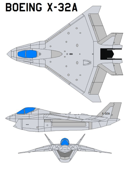 x-32a Boeing X 32A by bagera3005